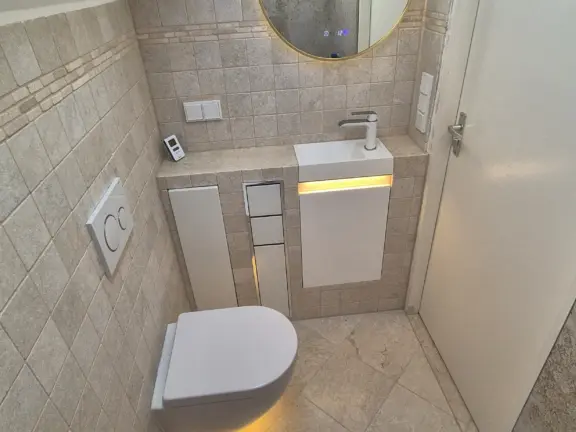 Ferienhaus wouter jansenstraat 3 cadzand toilette 1b