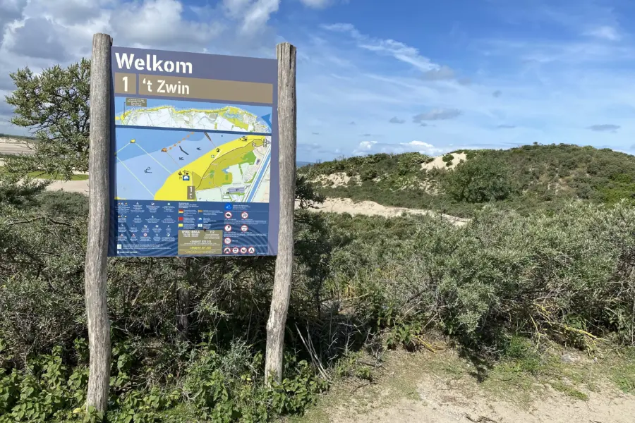 Natuurgebied het zwin strandovergang 2