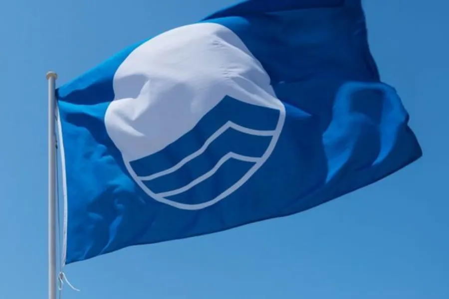 Blauwe vlag
