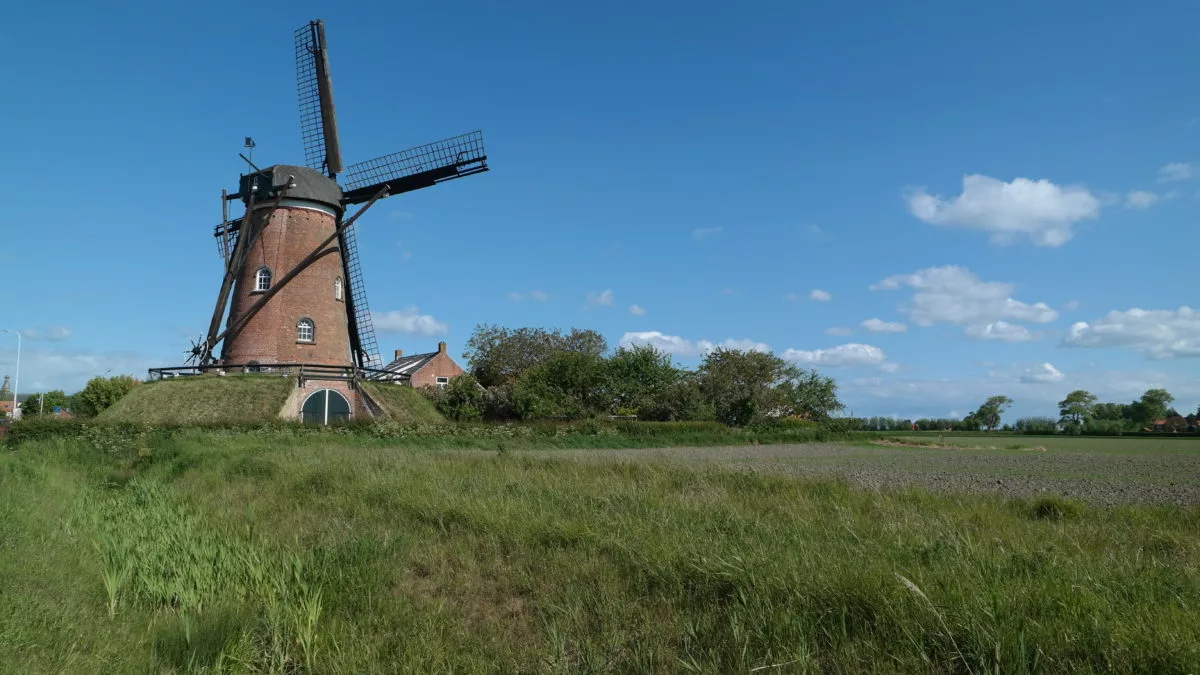 Cadzand dorp molen