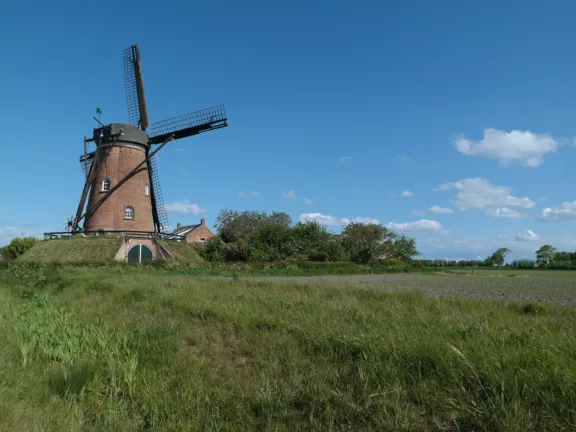 Cadzand dorp molen