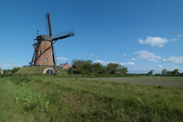 Cadzand dorp molen
