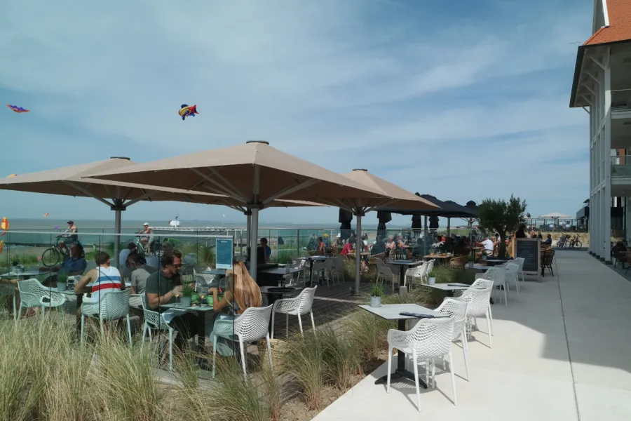 Cadzand bad terras