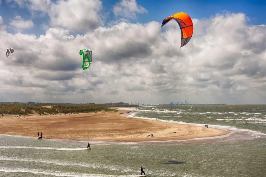 Kitesurfen Cadzand