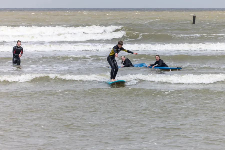 Cadzand bad golfsurfen