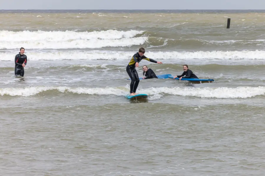 Cadzand bad golfsurfen