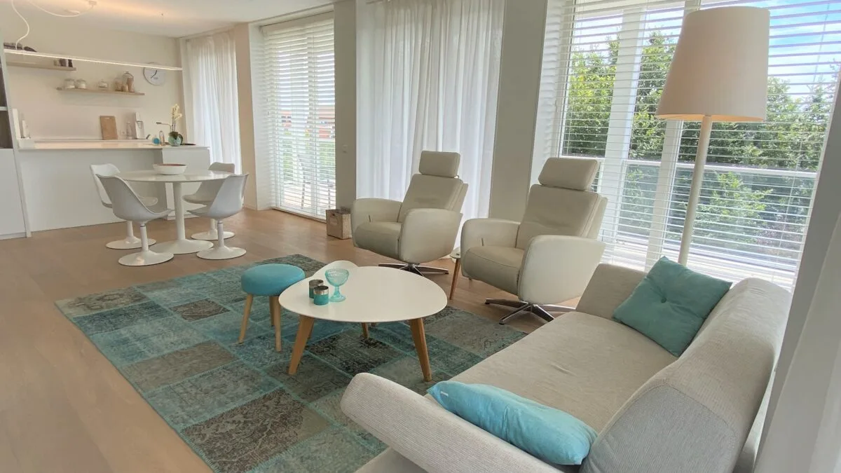 Luxe appartement badhuis cadzand woonkamer 2