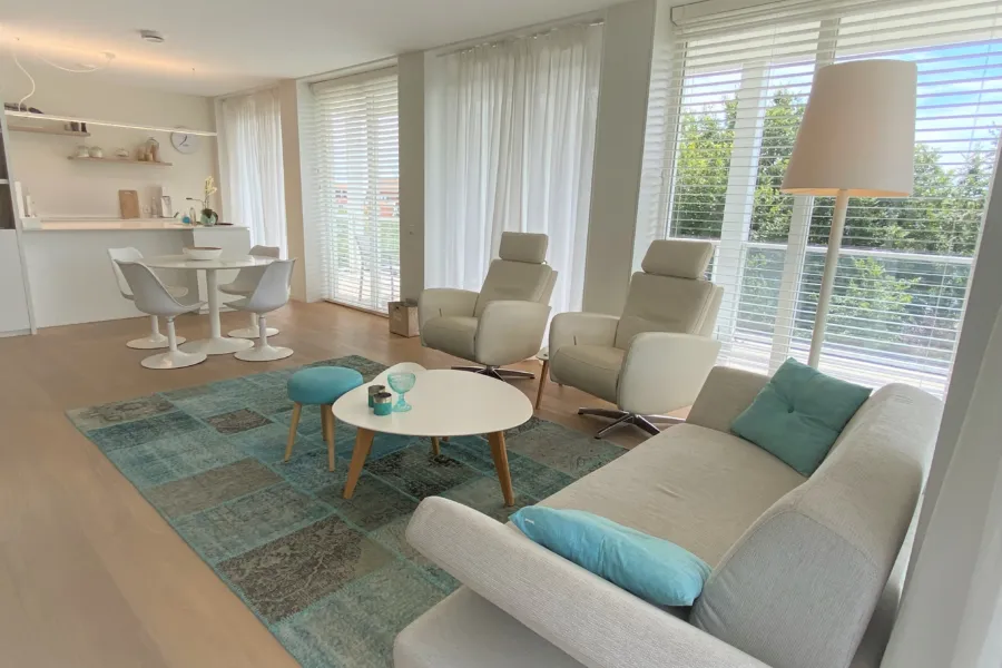 Luxe appartement badhuis cadzand woonkamer 2