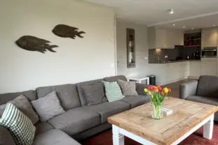 Freistehendes Ferienhaus cadzand bonheur wohnzimmer complet