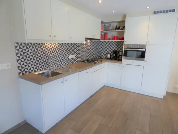 Freistehendes Ferienhaus cadzand bonheur kuche