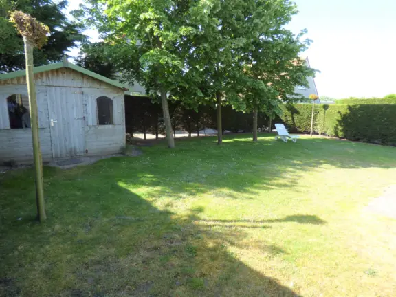 Freistehendes Ferienhaus cadzand bonheur rasen