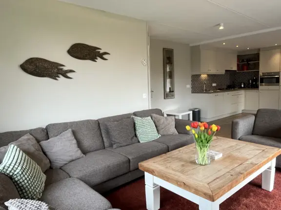 Freistehendes Ferienhaus cadzand bonheur wohnzimmer complet