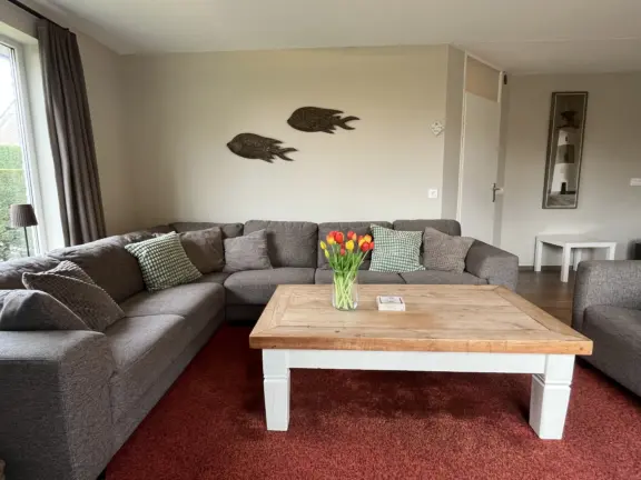 Freistehendes Ferienhaus cadzand bonheur wohnzimmer sitzecke