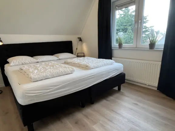 Freistehendes Ferienhaus cadzand bonheur schlafzimmer 1